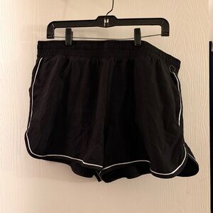Black Women's Athletic Shorts